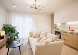 Mieszkanie we Wrocławiu w stylu japandi