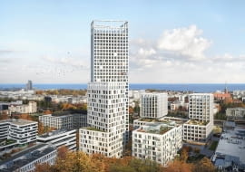 Nowa inwestycja Grupy Allcon w centrum Gdyni. Proj. Grupa 5 Architekci
