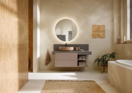 Strefa komfortu: Kolekcja łazienkowa Balcoon tworzy harmonijną, ponadczasową estetykę.