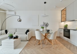 Aranżacja pokoju dziennego.