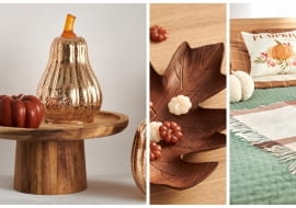 Dekoracje na jesień od Sinsay