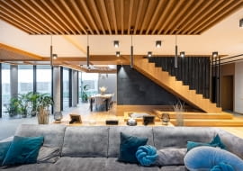 Natura w nowoczesnym wydaniu - dom w Masłowie