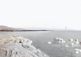 Salinarium nad Morzem Martwym. Proj. Aleksander Blicharski, Marcin Osak, Olga Gumienna