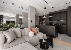 Z inspiracji minimalizmem – aranżacja wnętrz mieszkania w Poznaniu