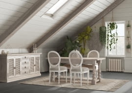 Salon w stylu prowansalskim