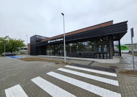 Nowy dworzec w Tłuszczu