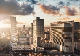 W Warszawie rośnie najwięcej wież w Europie