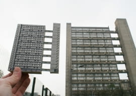 Kolekcja wycinanek "Brutal London"