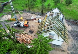 tradycyjna więźba dachowa więźba dachowa konstrukcja dachu drewno na więźbę gdzie kupować drewno na więźbę dachową