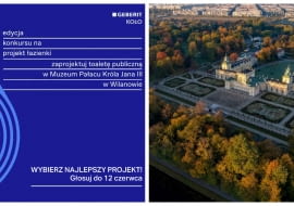 Konkurs KOŁO ,,Projekt Łazienki 2022” - zagłosuj na najlepszy projekt!