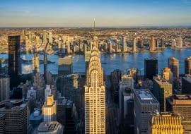 Wieżowiec Chrysler Building w Nowym Jorku