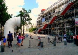 Centrum Pompidou w Paryżu, proj. Renzo Piano i Richard Rogers