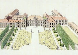 Pałac Saski w XVIII wieku