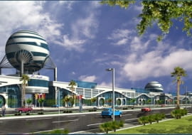 Barwa Ain Khalid Commercial Avenue, ciekawostki, doha, katar, centrum handlowe, największe, aecom