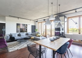 Aranżacja w stylu industrialnym