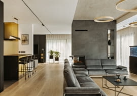 Przestrzeń na miarę życia: 450-metrowy dom dla rodziny