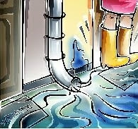 Każda nieruchomość powinna mieć kanalizację,dzięki której możliwe jest odprowadzenie wód opadowych do sieci kanalizacji deszczowej lub ogólnospławnej.