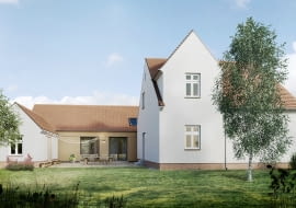 Dom przedwojenny. Rozbudowa