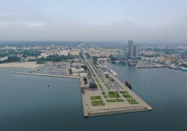 Konkurs urbanistyczno - architektoniczny na koncepcję zagospodarowania osi kompozycyjnej Gdyni - Skweru Kościuszki i Mola Południowego
