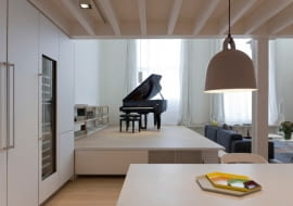 Industrialny loft w Barcelonie, proj. Planell-Hirsch Oficina de Arquitectura