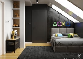 Pokój gracza dla nastolatka