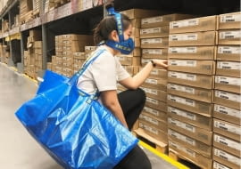 Przeróbka torby FRAKTA IKEA