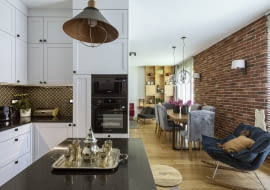 Stylowe eksperymenty: mieszkanie 5-osobowej rodziny