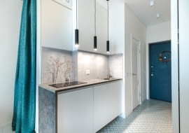 Kuchnia w przedpokoju