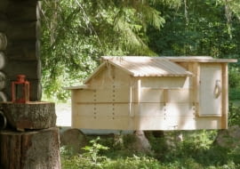 Kurnik projektu Chan Brisco Architects