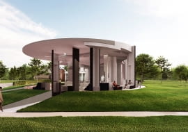 Serpentine Pavilion 2020 zaprojektowany przez Counterspace