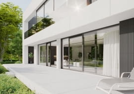 Drzwi podnoszono-przesuwne MB-82HS firmy Aluprof