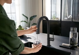 Baterie kuchenne z filtrem: Aqittura Hansgrohe