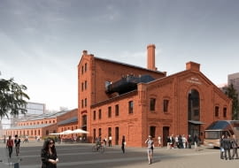 Rewitalizacja terenów po dawnej fabryce wódek Koneser na warszawskiej Pradze