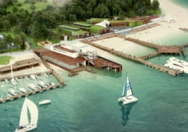 Projekt zagospodarowania brzegu jeziora Ukiel - Plaży Miejskiej w Olsztynie