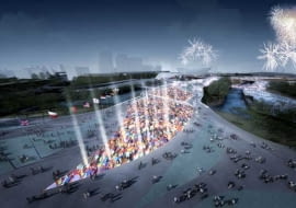 Most Olimpijski, Heneghan Peng Architects