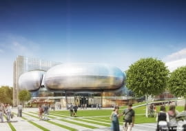 Nowy budynek Wydziału Psychologii Uniwersytetu Warszawskiego