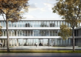 Wejście do szkoły - wizualizacja