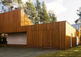 Dom w Kuźnicy Kiedrzyńskiej, projekt: grupa VERSO