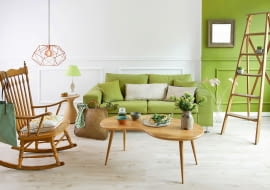 Sielskie klimaty w aranżacji wnętrz nawiązują do natury. Główne elementy to naturalne materiały zarówno jeśli chodzi o barwy, jak i strukturę