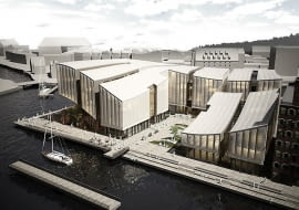 Muzeum Bursztynu w Gdańsku, projekt dyplomowy