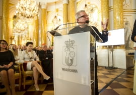 Ceremonia przyznania Nagrody Miasta Stołecznego Warszawy, 31 VII 2018 r.