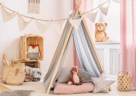 Pokój dziecięcy boho