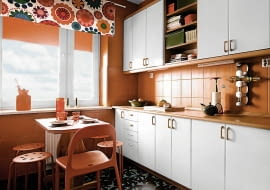 WNETRZA , KUCHNIA PO METAMORFOZIE STYLIZACJA IZABELA SKORUPKA / DEKO - RACJA.COM FOT. MONIKA LEWANDOWSKA / PHOTOTAPETA PUBLIKACJA CZTERY KATY NR 9 (239) - 9 2011 PUBLIKACJA CZTERY KATY NR SPECJALNY - METAMORFOZY WNETRZ - 11 2011 SLOWA KLUCZOWE: WNETRZE KUCHNIA METAMORFOZA ZDJĘCIE DO WKŁADKI: PUBLIKACJA CZTERY KATY NR 9 (239) - CZASOPISMA