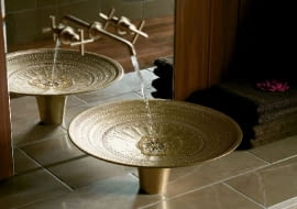 Umywalka z brązu. Kohler