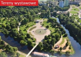 Tereny wystawowe wystawy Miasto Ogród