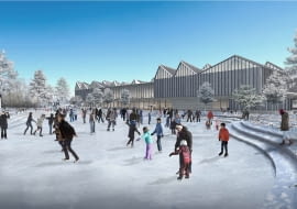 Zwycięski projekt nowego budynku Łotewskiego Muzeum Sztuki Współczesnej