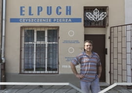 Zakładu Czyszczenia Pierza „Elpuch" w Elblągu