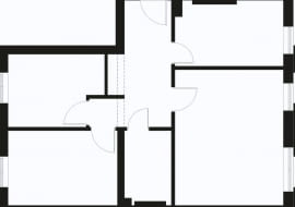 Trzypokojowe, 61,8 m kw., dla 2 osób