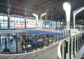 Antresola na Dworcu Centralnym w Warszawie