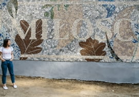 Odsłonięcie mozaiki MIŁOŚĆ w Szczecinie.